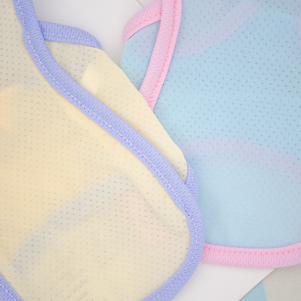 Dog Cool Summer Vest Cool Clothes Breathable Cooling Pet Ice Silk Solid Color Vest Cat and Dog Universal