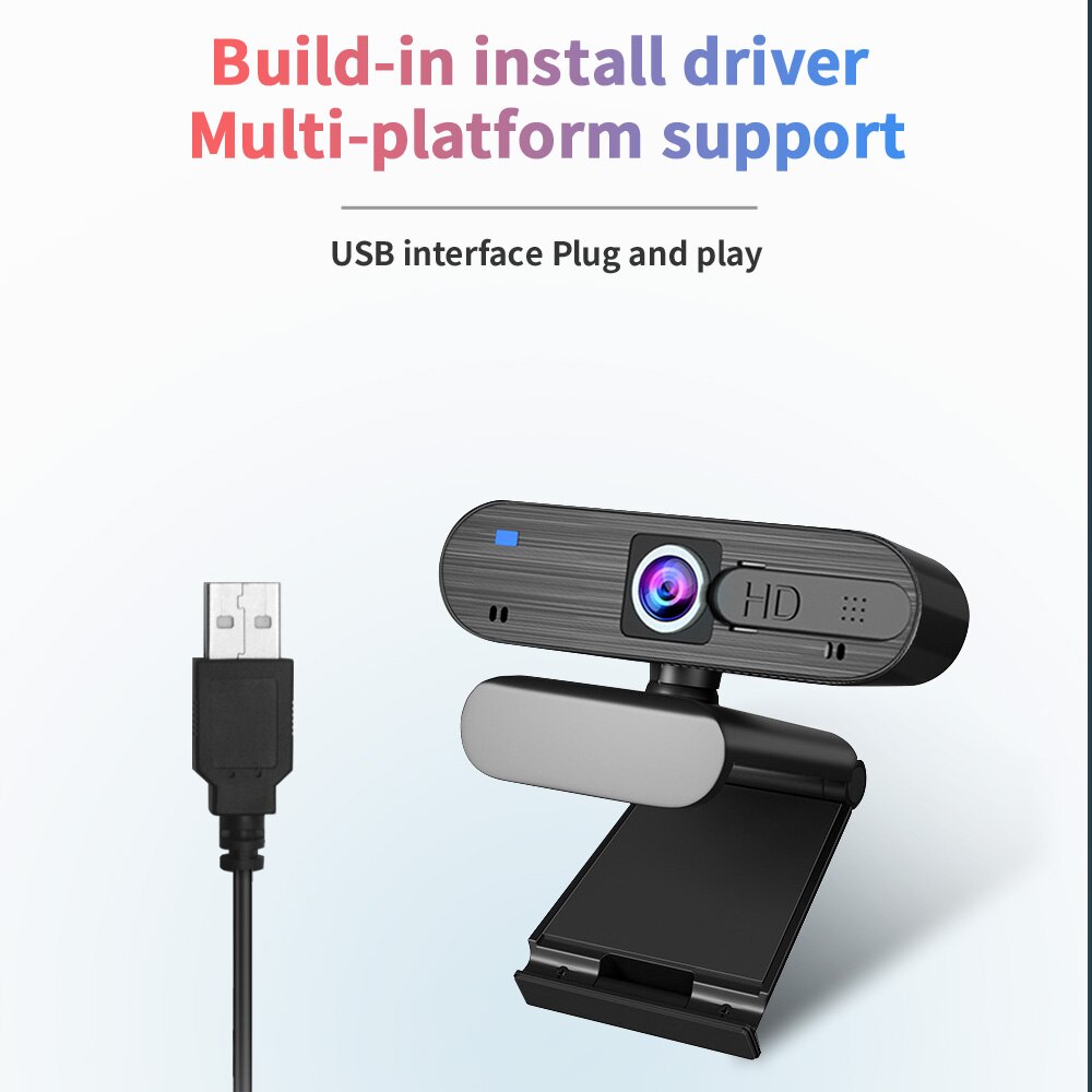 TISHRIC H703 1080P kamera internetowa 200W piksel Autofocus kamera internetowa era dla kamera PC dla komputera pełny HD kamera internetowa Webcast kamera USB 30fps