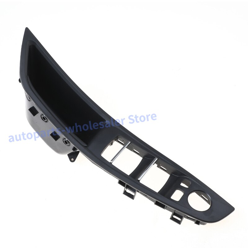 Trinco de porta de carro para bmw série 5, f10, f11, 528i, 550i 2010-2016, maçaneta dianteira esquerda, janela, interruptor, capa 2010, 2016, 51417225865