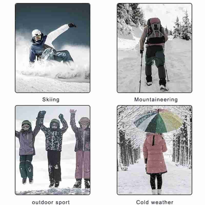 Unisex Sports Socks Winter Warm Thermal Ski Socks For Outdoor Soft Cycling Socks Snowboard Hiking Climbing Camping Sports K0P9