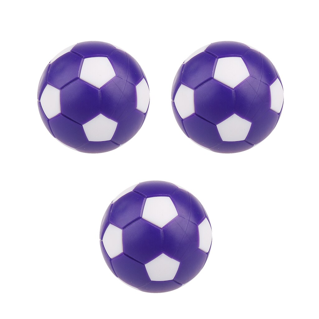 12 stycken fotbollsmaskin plasttillbehör bordsfotbollar 36mm
