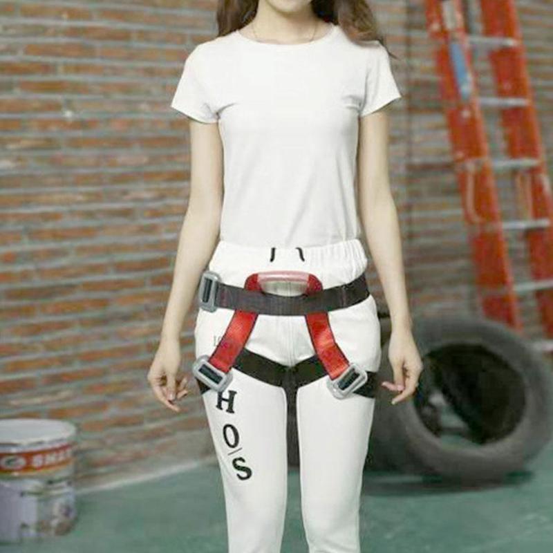 Outdoor Climbing Safety Belt Half Body Protecting Harnesses Rappel Climbing Climbing Downhill For Rock Belt Accessories C4M4