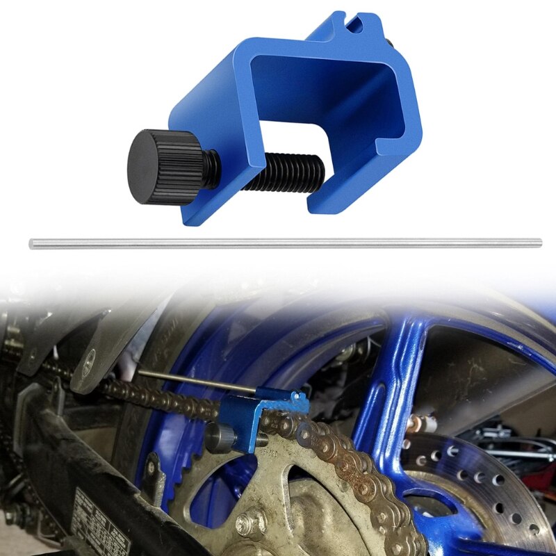 17cm Chain Alignment Tool Multipurpose Chain Alignment Tool for Motorcycle Bike Sprocket Sport Dirt Bike Tool M4YD