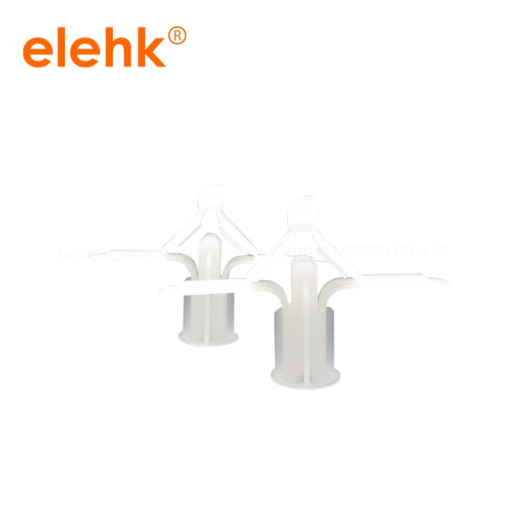 100pcs 10x45mm butterfly toggle anchors nylon wall anchor with nails