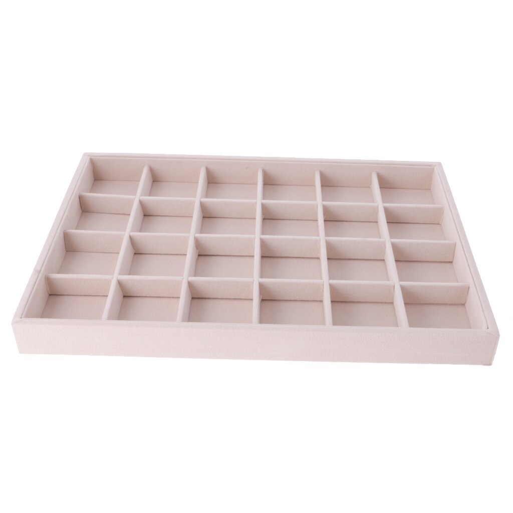 ringe øreringer halskjede smykker vise arrangør boks skuff utstillingsholder