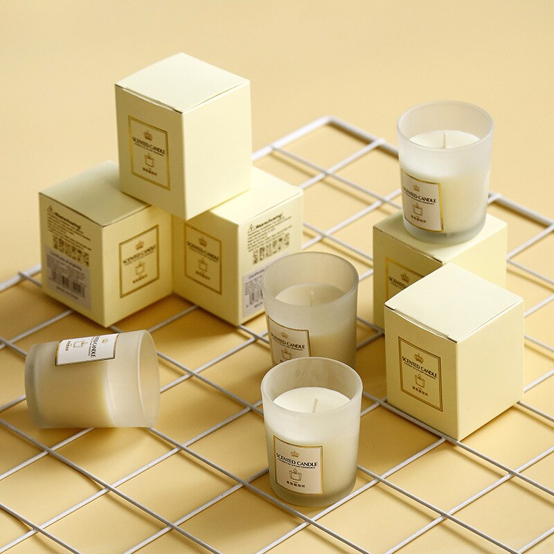 Geurkaarsen Citroen Lavendel Rose Home Decoratie Bruiloft Kaarsen Ontspannen Soja Wax Aromatherapie