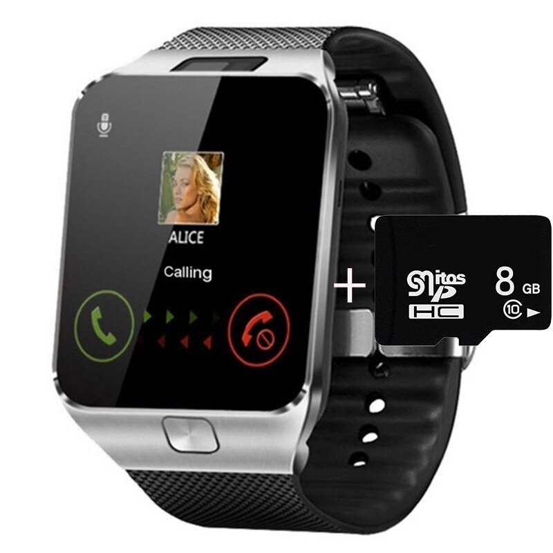 Smart Horloge Mannen Android Telefoon Bluetooth Horloge Waterdicht Camera Simkaart Smartwatch Call Armband Horloge Vrouwen DZ09: Package C