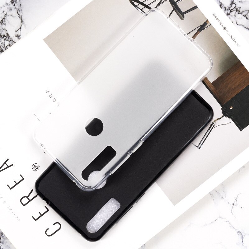 Svart deksel til alcatel 1s telefondeksel silikon myk tpu beskyttelse bakdeksel til alcatel 1v 3l deksler funda capa