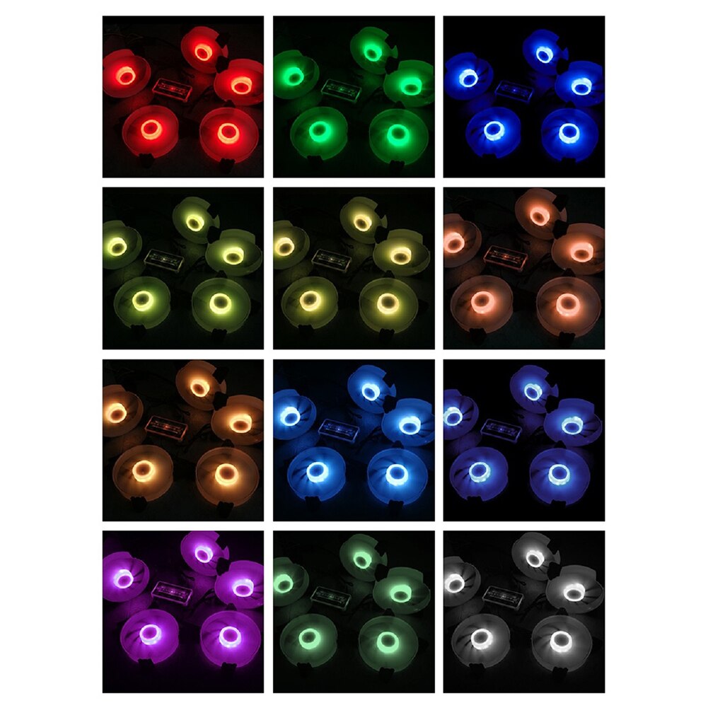 12V Computer Case Cooler Stille Rgb Computer Chassis Radiator Heatsink Stille 120Mm 6 Pin Cooling Cpu Koeler Fan