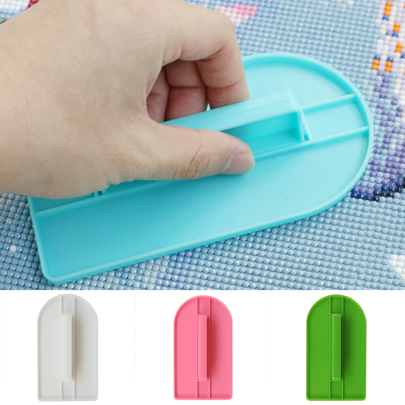 Prill-prensa para pintura con diamantes, placa de prensa de refuerzo para bordado de diamantes, soporte de herramientas de punto Multicolor, PP