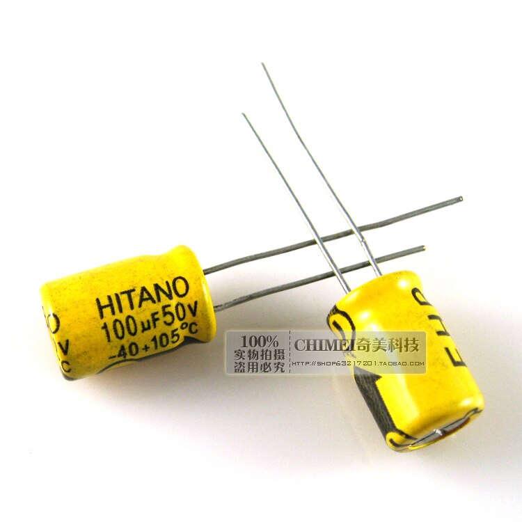 Electrolytic capacitor 50V 100UF capacitor