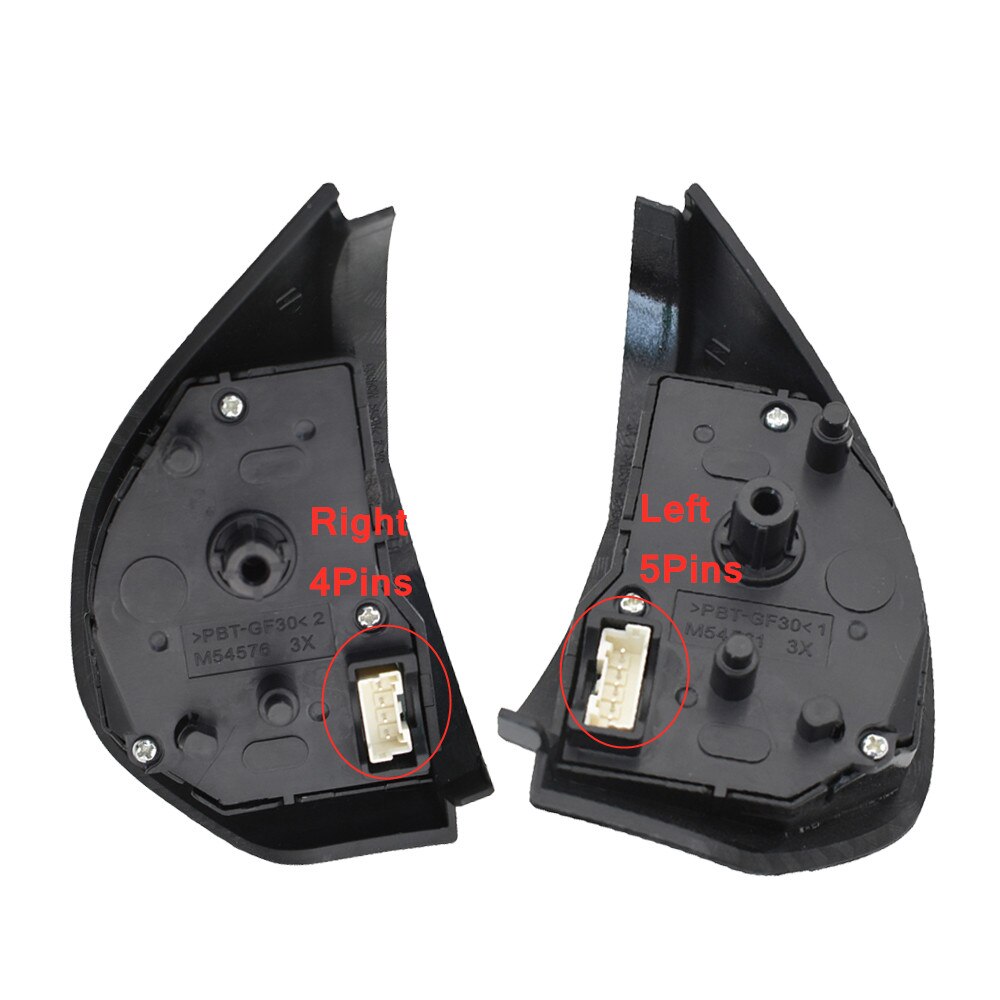 Auto part steering wheel control buttons with wire for MITSUBISHI LANCER OUTLANDER ASX 2007