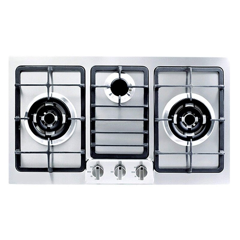 Stove Handle, 6mm Zinc Alloy Control Knob Oven Switch Universal Silver Gas Stove Control Knob, Suitable for Oven Stove Gas Stove