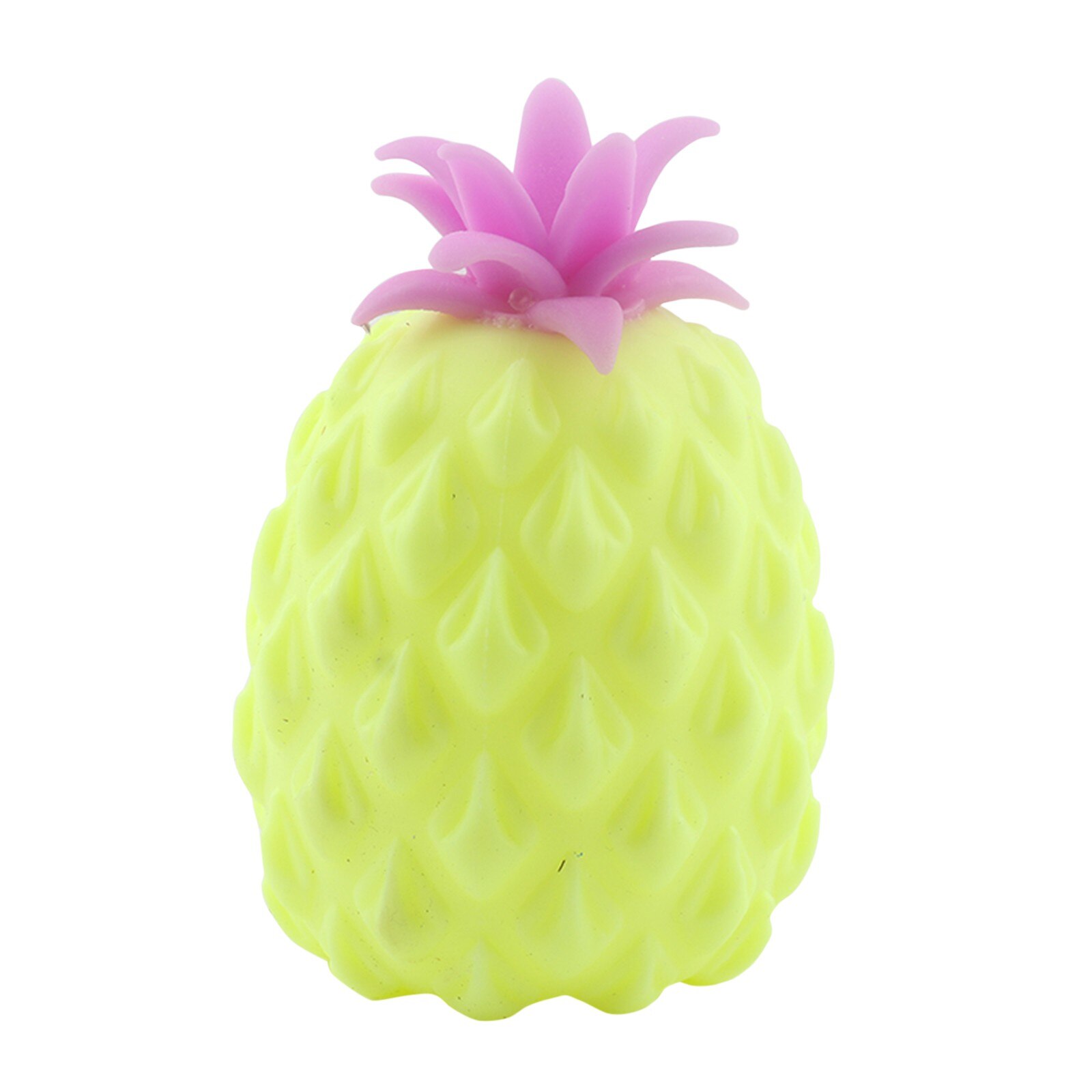 Novel Simulation Pineapple Decompression Toy Office Pressure Release Toy 50ml Funny Stress Relieves Fidget: YE
