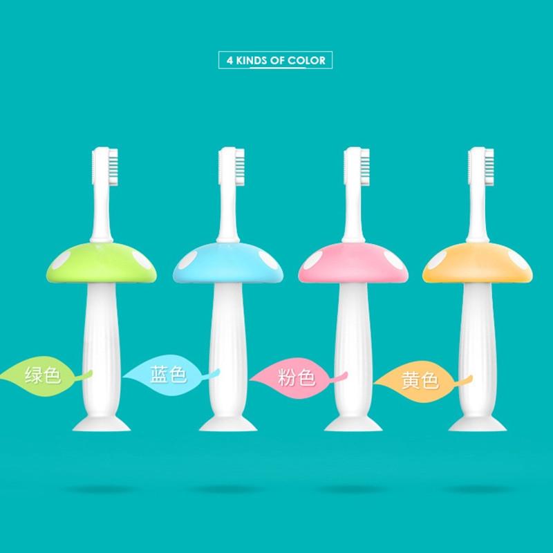 Baby Zahnbürste Karikatur Silikon Ausbildung Zahnbürste Baby Silikon Pinsel freundlicher Baby Zähne Pflege Bpa Frei Baby Beißringe