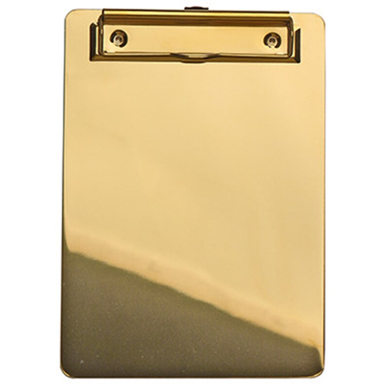 Gold Folder A5 Board Folder Student Stationery Writing Board: Default Title