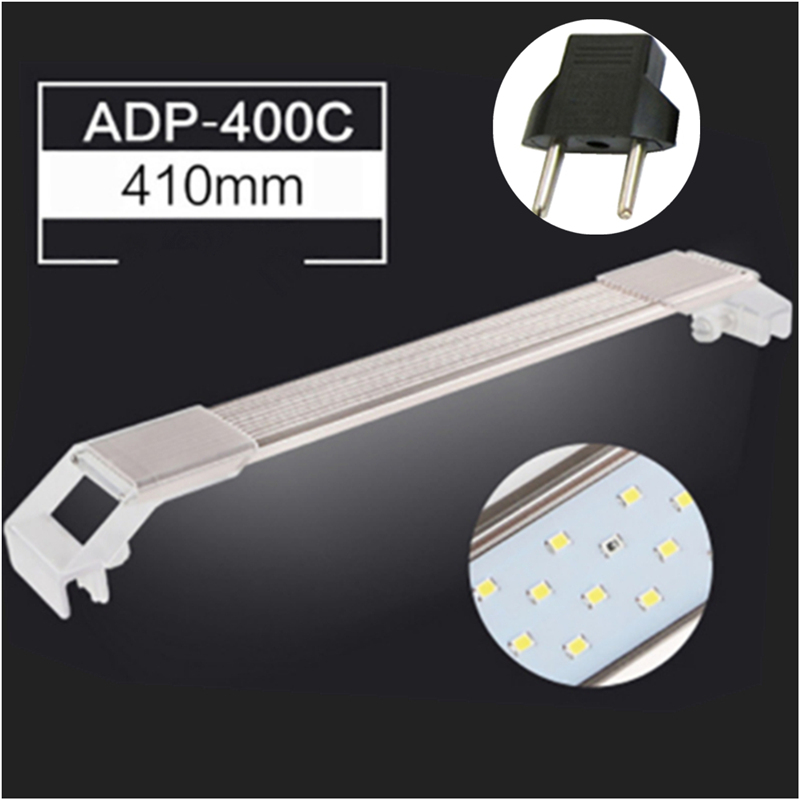 Aquarium ADP LED Aquatic Plant SMD Verlichting Chihiros Ultra Dunne Aluminium Waterdichte Lamp Voor Fish Tank Grow Verlichting: ADP 400C EU Plug