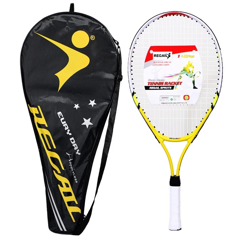 23 Inch Special Tennis Racket For Teenagers Aluminum Alloy Tennis Racket Strong Nylon Wire Suitable For Children Training -40
