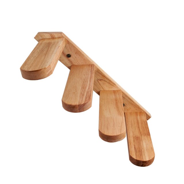 Wall Mounted Cat Climbing Ladder Cat Jumping Platform Frame Pet Furniture Play House Cat Stairs Steps Climbing Shelf Cat Toys: Model B