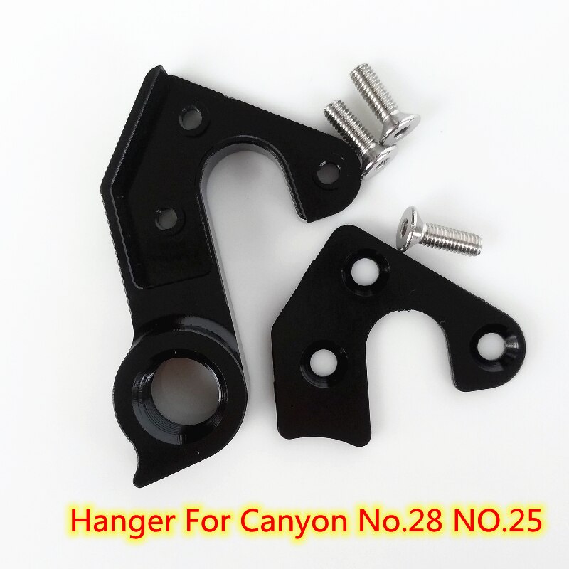 1set CNC patilla de cambio trasera No.28 NO.25 canyon Aeroad CF SLX cañón Ultimate CF Speedmax seis marco mech de deserción escolar