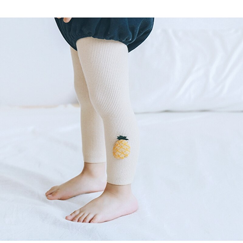 Blotona crianças pantymangueiras, bonito padrão de frutas decoração do bebê criança leggings calças &amp; meias para fotografia de festa