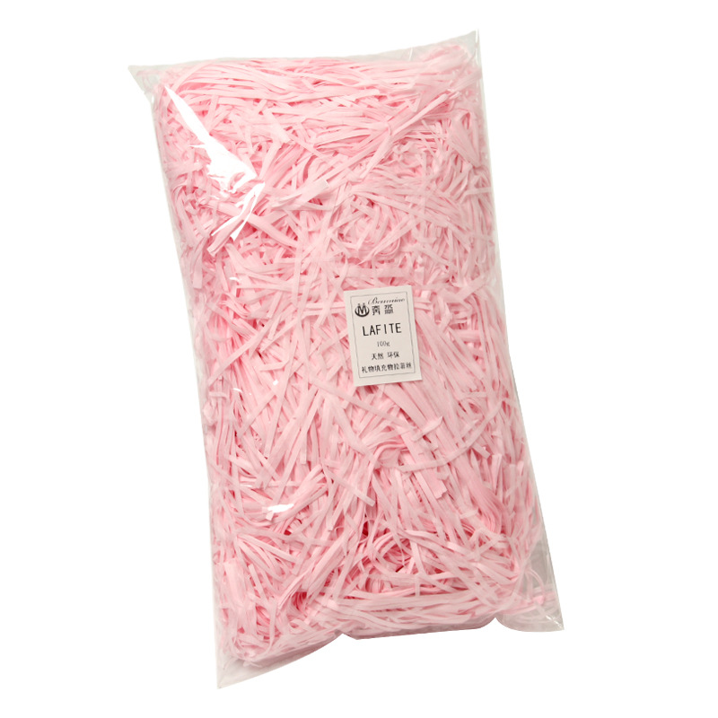 Brins de papier froissé déchiqueté, confettis froissés, bricolage, remplissage de boîte, décor de fête de mariage et de Noël, proximité, 100g: XL / Fluorescence Jaune
