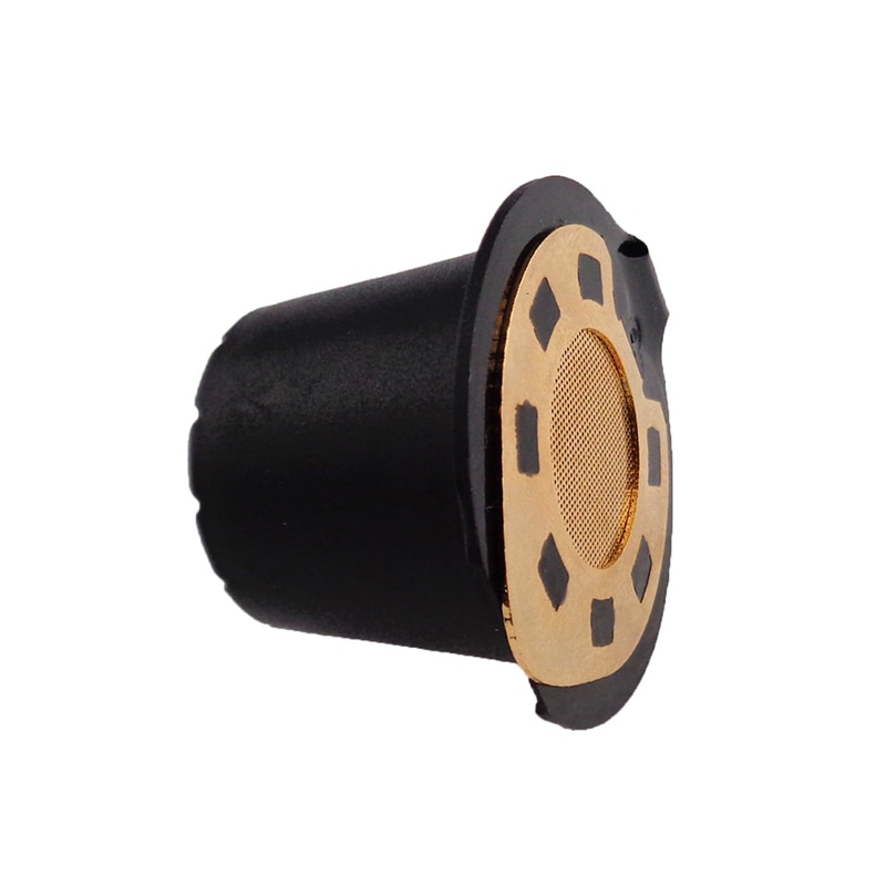 Hervulbare, herbruikbare koffiecups voor nescafe dolce gusto machine: Goud