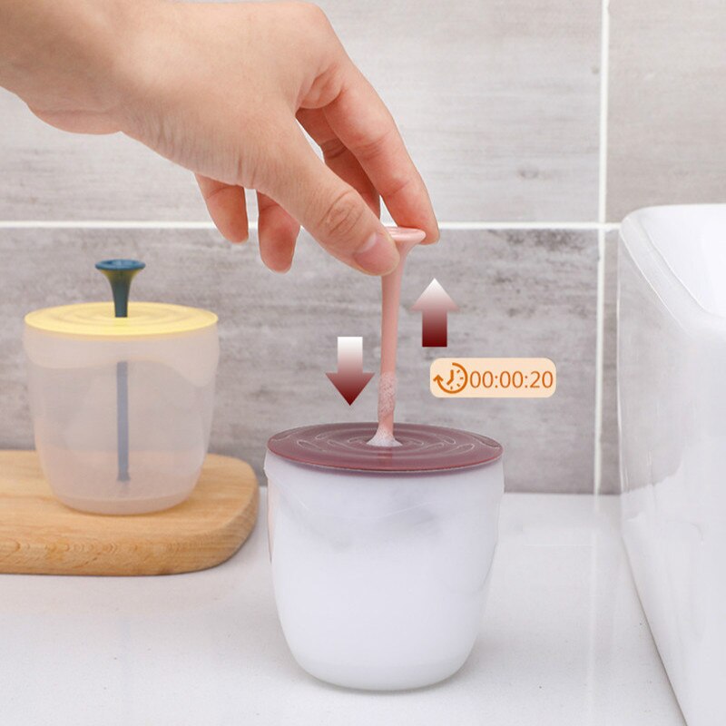 Portable Foaming Maker Face Cleanser Shower Bath Shampoo Cream Simple Foamer Bubble Plastic Device Body Face Wash Cleansing Cup