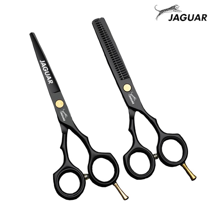 JAGUAR Hair Scissors 5.5&6.0 Inch Cutting Thinning Set Hairdressing Scissors Barber Tools salons she