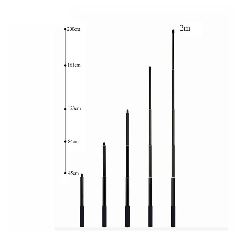 Aluminum pole Super Long Selfie Stick with phone holder For smartphon/Insta360 One X accessories EVO 360 Camera 360