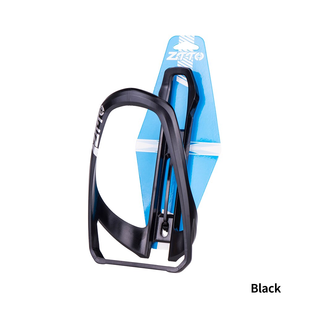 ZTTO MTB Road Bike Water Bottle Cage Bicycle Bracket Light Water Bottles Holder Cycling Bottle Cage Less than 75g: Black