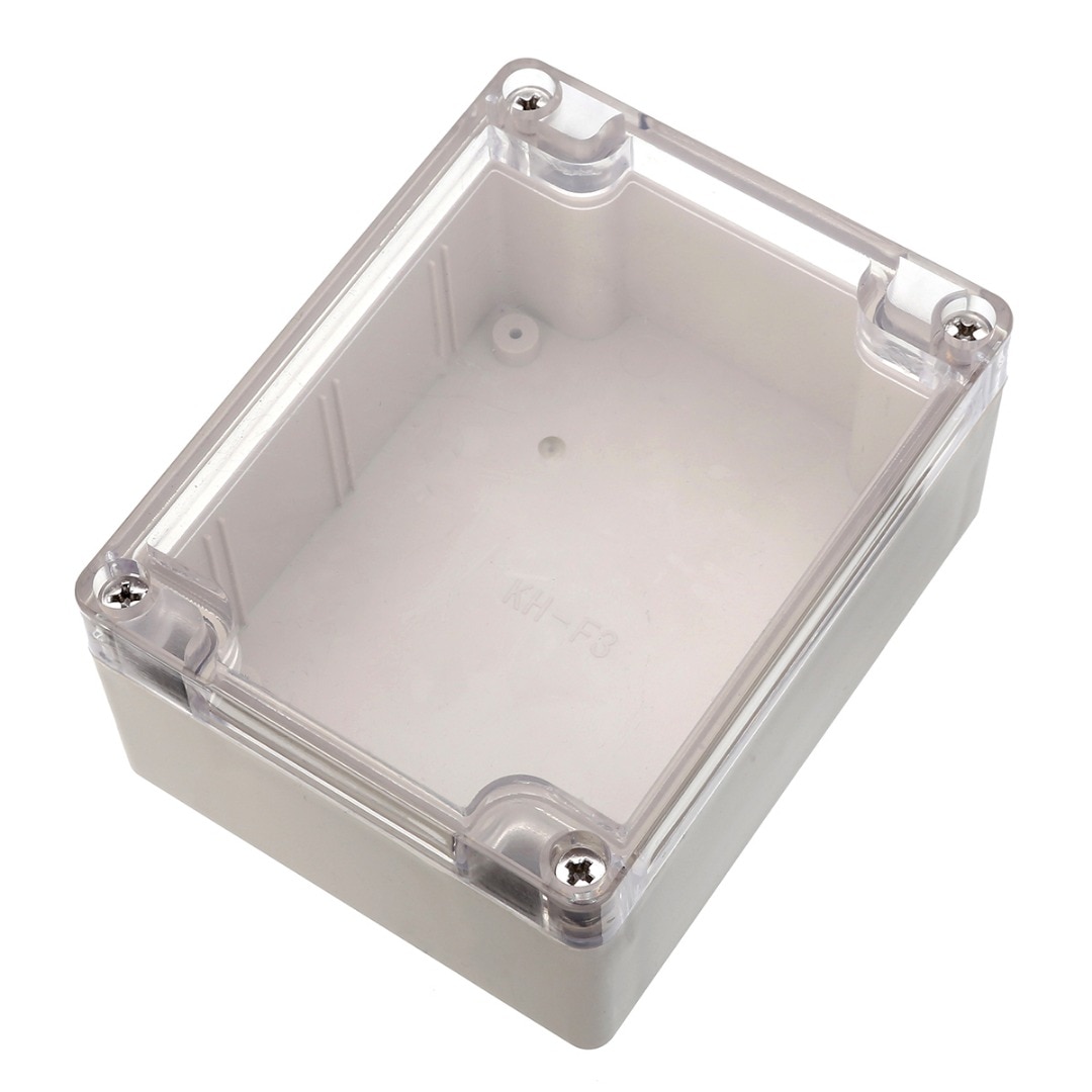 1pcs Waterproof Plastic Project Electronic Box Enclosure Cases Clear Cover DIY Project Instrument Case 115mmx90mmx55mm