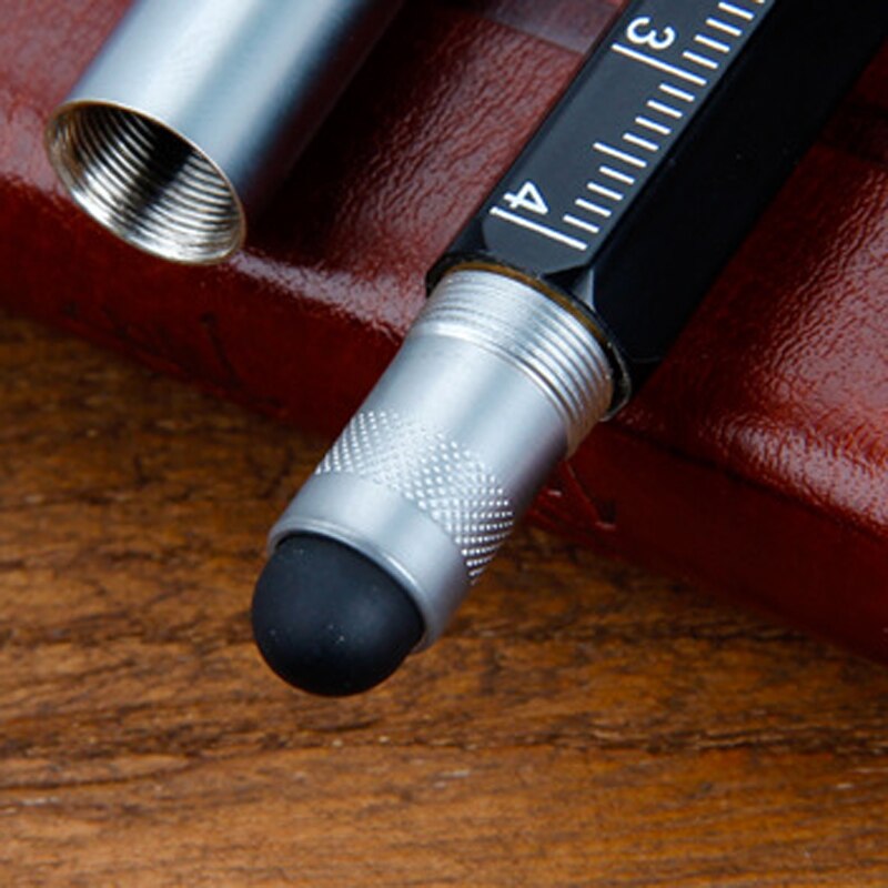 Multi-function Tool Pen Outdoor Metal Pen Screwdriver Hexagonal Touch Screen Carabiner Pen For Students For Office