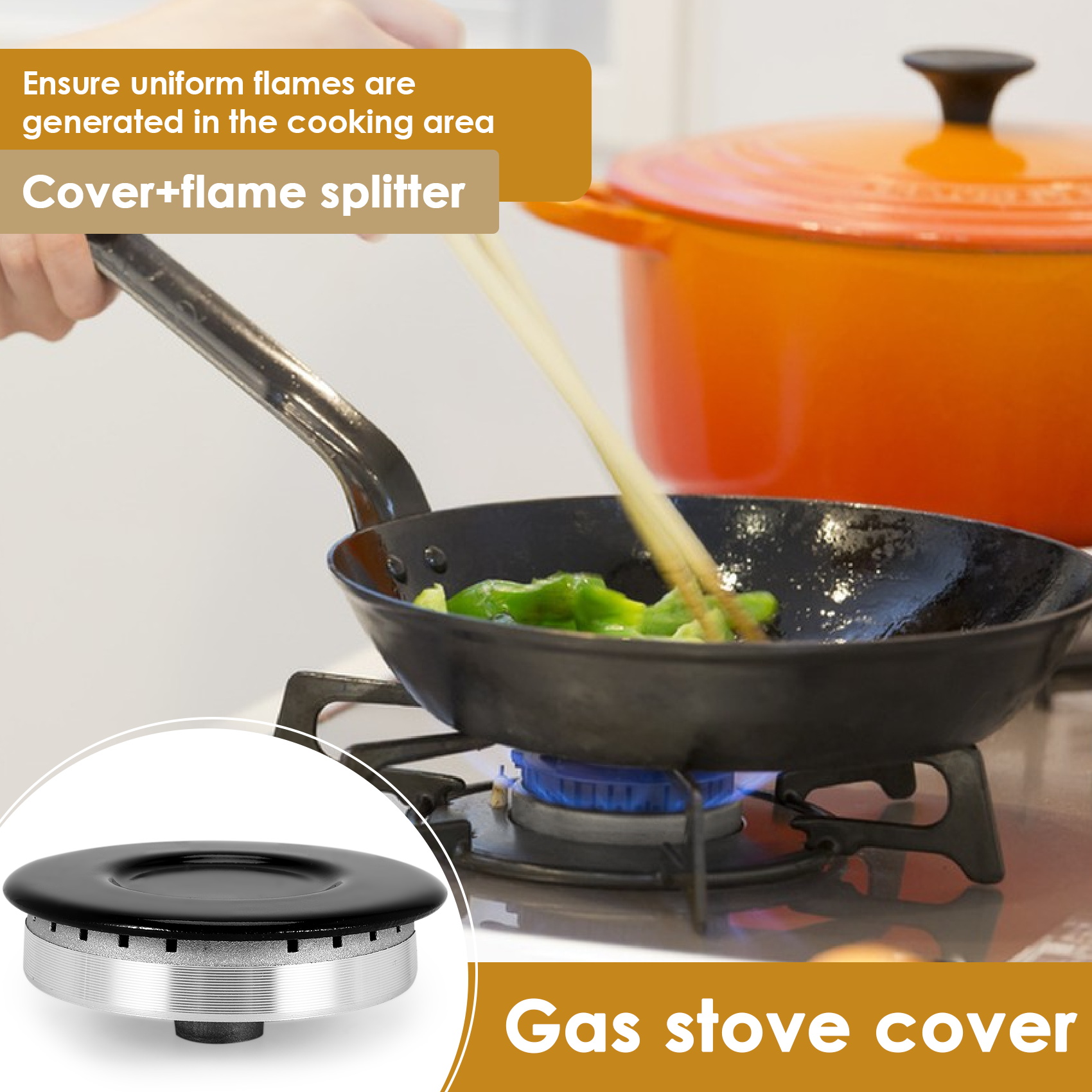 Oven Gas Hob Burner Crown Flame Cap, Gas Burner Flame Cap