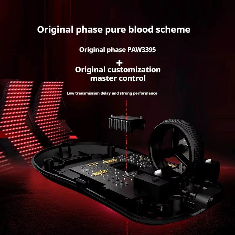 Mad G Mouse wireless ultraleggero Gioco Esports Mouse Esports dual-mode Mouse da gioco Fps ad alte prestazioni Regalo per giocatori