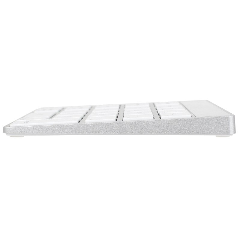 Bluetooth 2- i -1 numerisk tastatur kalkulator vise bryter ladekalkulator bærbar minidatamaskin