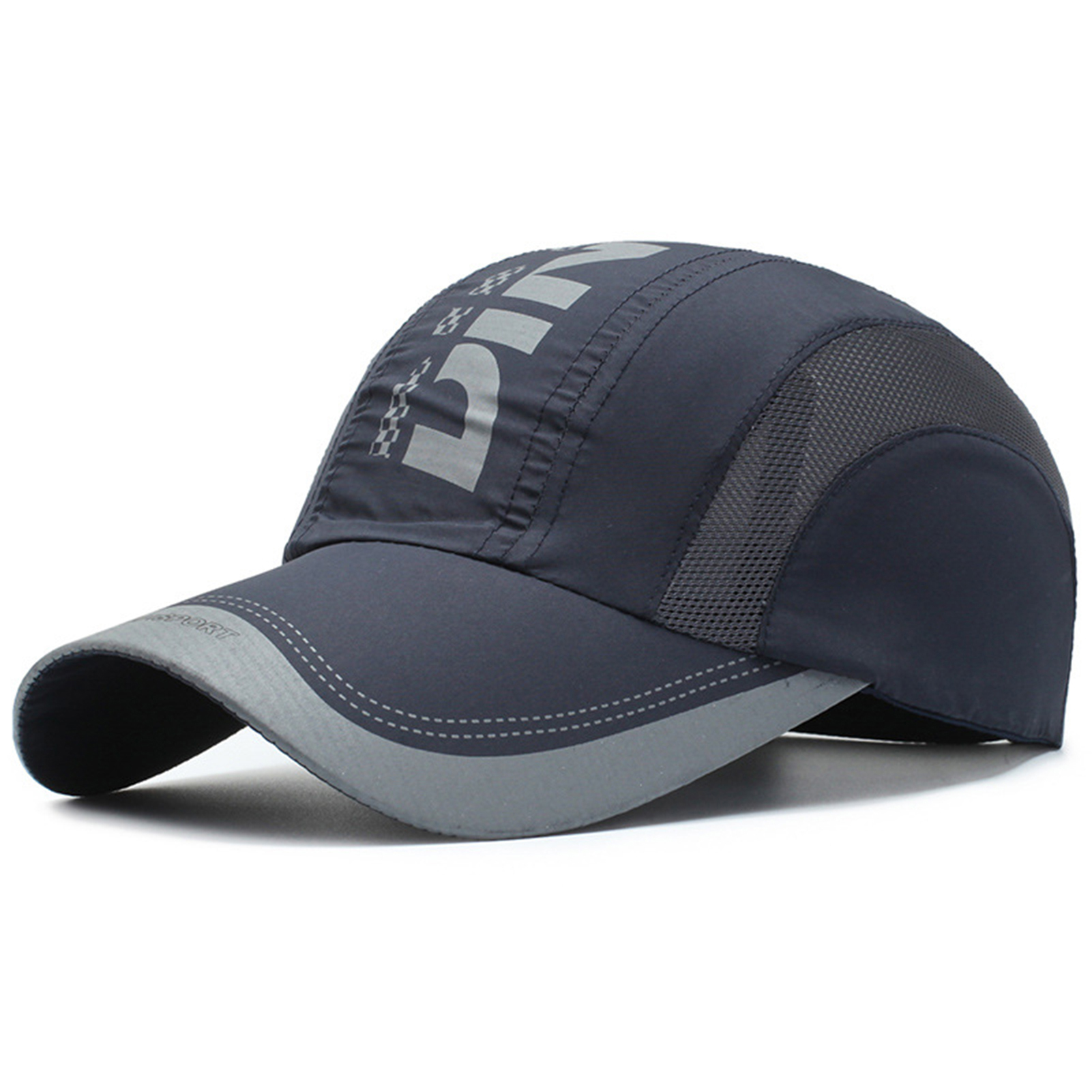 Fique protegido en estilo gorra de béisbol UV con parte superior suave de secado rápido, correa transpirable para senderismo, pesca y actividades al aire libre: Verde