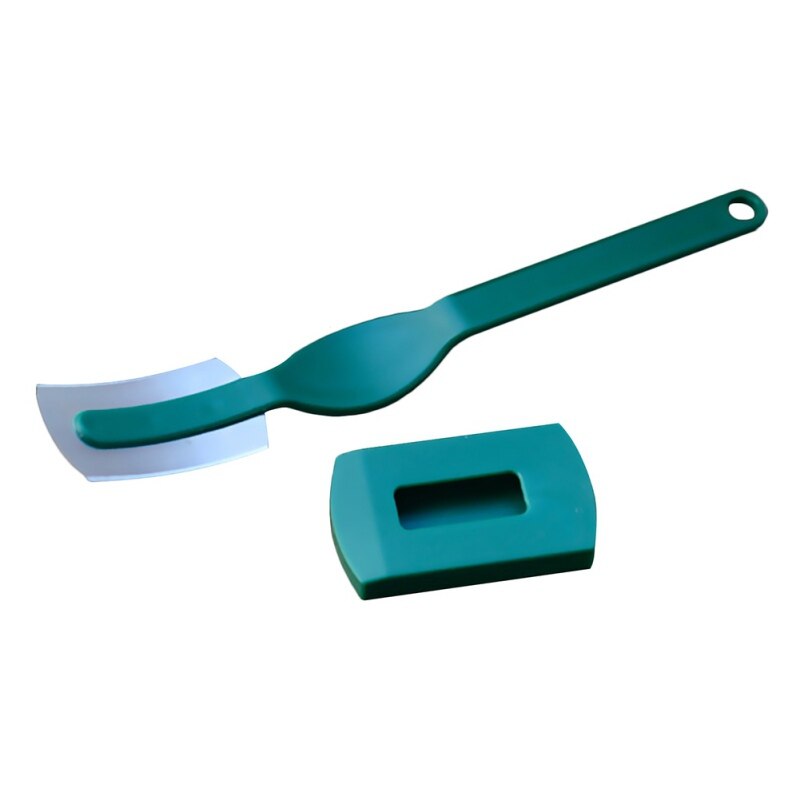 1pc Bread Cutters Bakery Scraper Bread Curved Slicer Cutter Dough Breads Scoring Lame with Blades Cover Baking Pastry Tools: Default Title