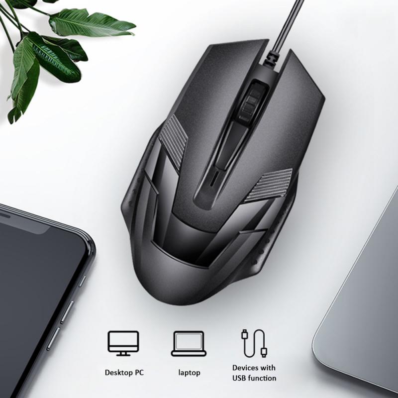 Wired Gaming Mouse 1200dpi 3 Button Ergonomic Computer Office Mouse USB Gaming Mice For PC Notebook Laptop Gamer