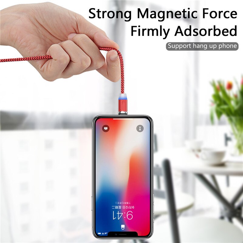 Magnétique Micro USB Câble de Charge Redmi 7A 6 5 vivo S1 Oppo A9 R11 Téléphone chargeur Mural Pour Huawei Y5 Y6 Y7 Y9 8A honneur 8X