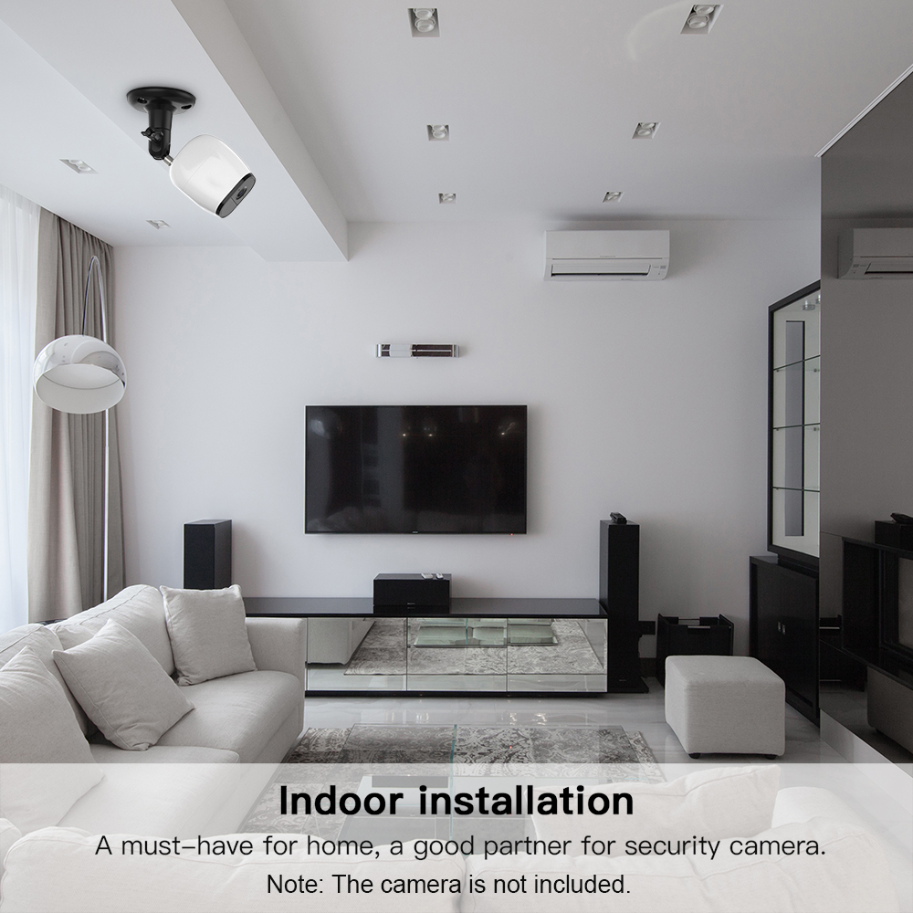 1 paquete de pared ajustable para montaje en ARLO/HD/ARLO PRO/ARLO PRO2/ARLO IR/ARLO ULTRA /wize CAM PAN Home Cámara soporte de montaje al aire libre