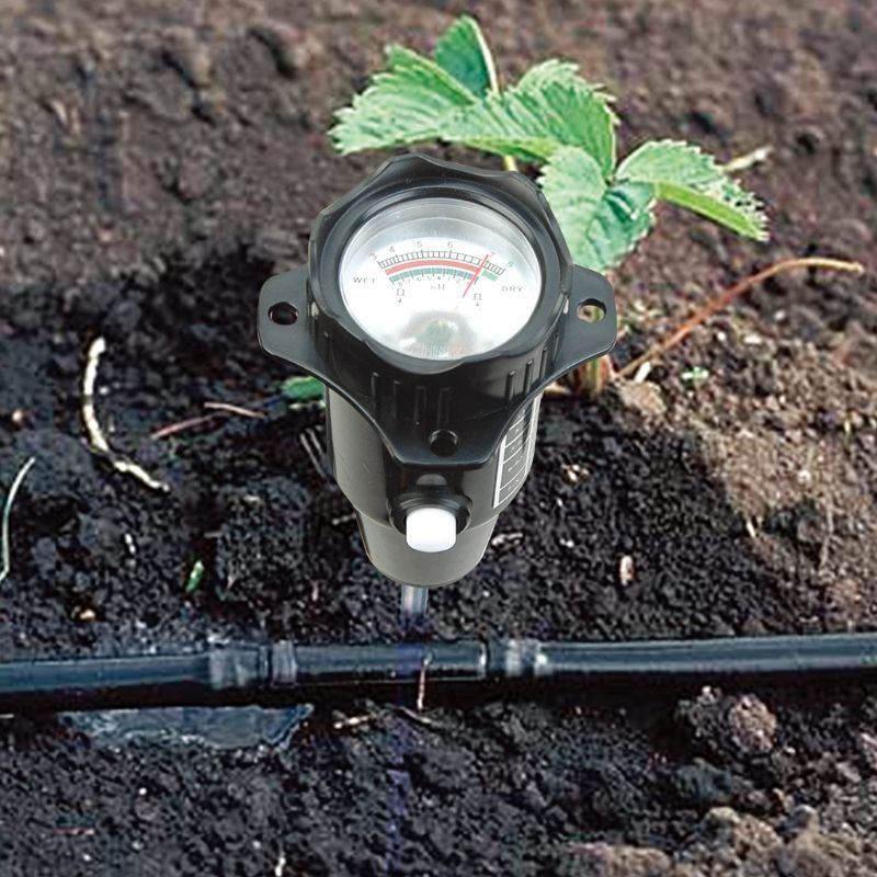 2 i 1 lang sonde jord ph fugtighedsmåler jord tester selvdrevet skærm 30cm 11 "