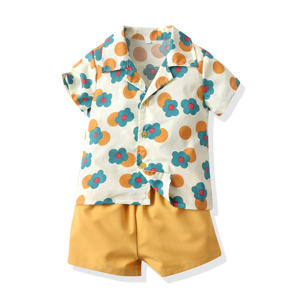 Conjunto de ropa de cumpleaños para niños y niñas, conjunto de Top y Top con estampado Floral de hermanos y hermanas, traje informal + vestido de tutú de princesa