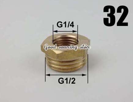 kitchen water purifier faucet aerator adapter: Blue