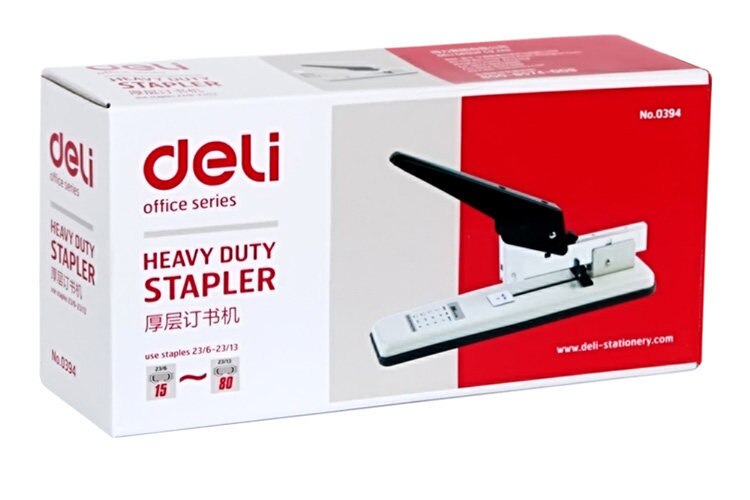 Office Stationery 0394 Heavy Thickening Stapler Labor-saving Stapler can order 80/page sheets of paper