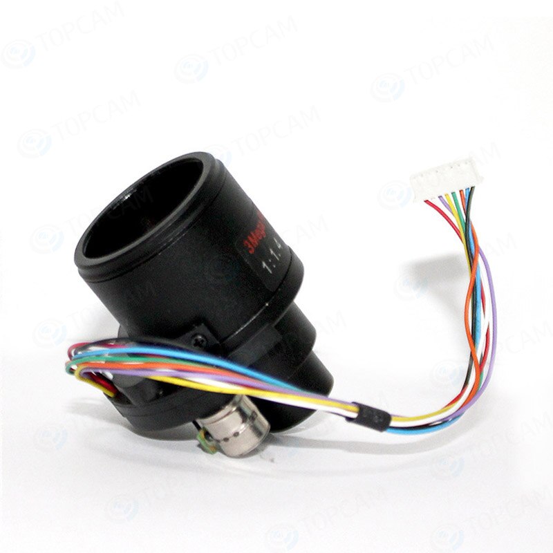 3 Megapixel HD Motorized Zoom 1/2.7" 2.8-12mm Varifocal F1.4 Mount DC Iris Auto Focus IR CCTV Security Camera Lens
