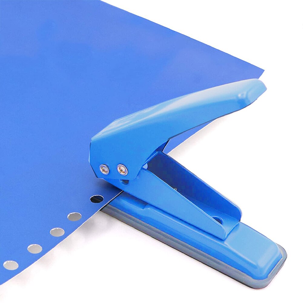 1/2Pcs Hole Puncher 20-sheet Punch Capacity Manual Antiskid Base Craft Hand Tool Manual Punching Machine