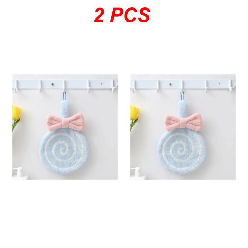 Cartoon Handdoek Zacht Absorberend Koraalfluweel Geborduurd Huidvriendelijke Microfiber Lolly Afveegdoek Voor Keukenbadkamer: 29 #