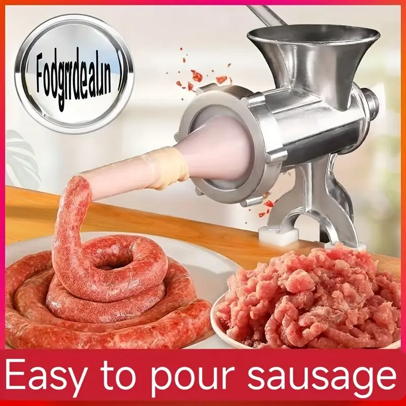 Zware handbediende handmatige keuken vleesmolen noedels molen worstvuller fruit groente rundvlees worst pasta maker nieuw