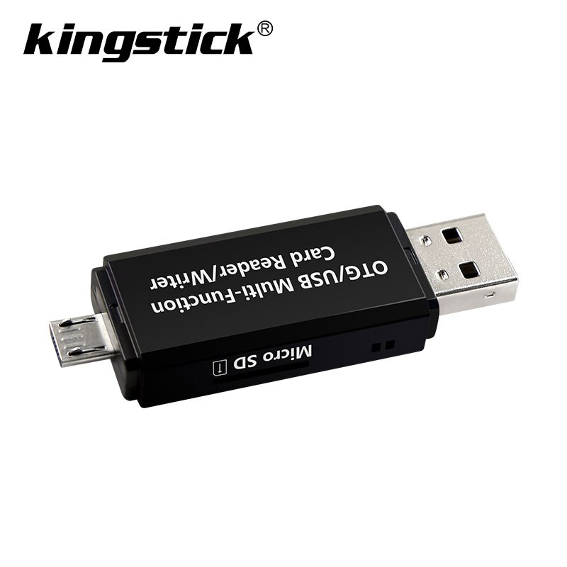 Kaartlezer Otg Usb 2.0 Memory Card Reader Pen Drive Voor Sd/Tf Card Adapter Cardreader Met retail Pakket